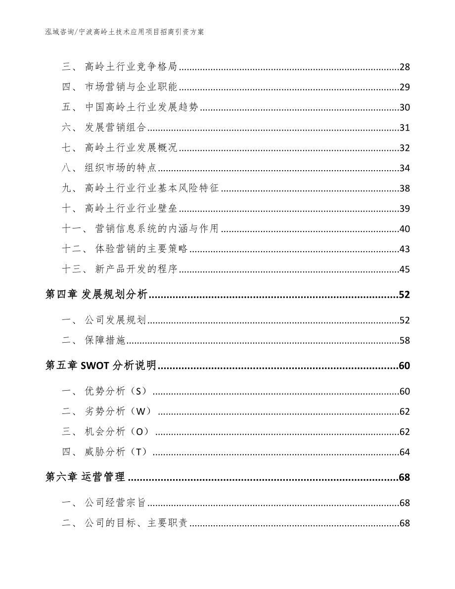 宁波高岭土技术应用项目招商引资方案_第2页