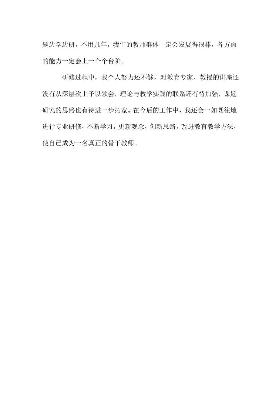 2020年教师研修总结.doc_第5页