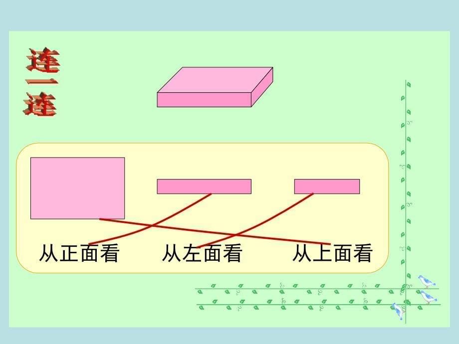 观察物体1新人教版五年级数学上册：_第5页