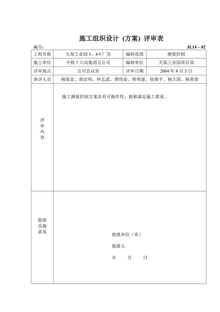 14-02施工组织设计(方案)评审表_第3页