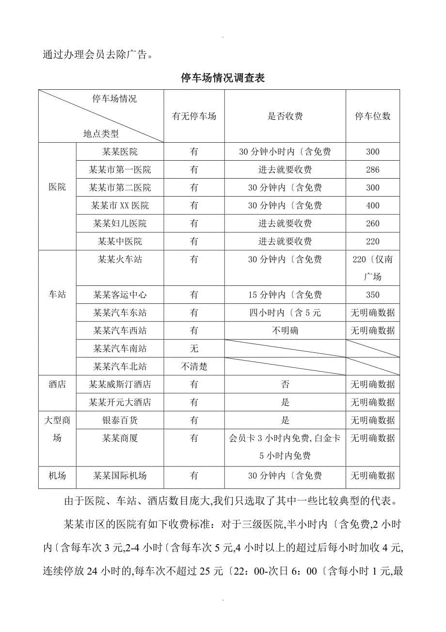 无忧停车APP开发商业实施计划书_完整融资版本_第5页