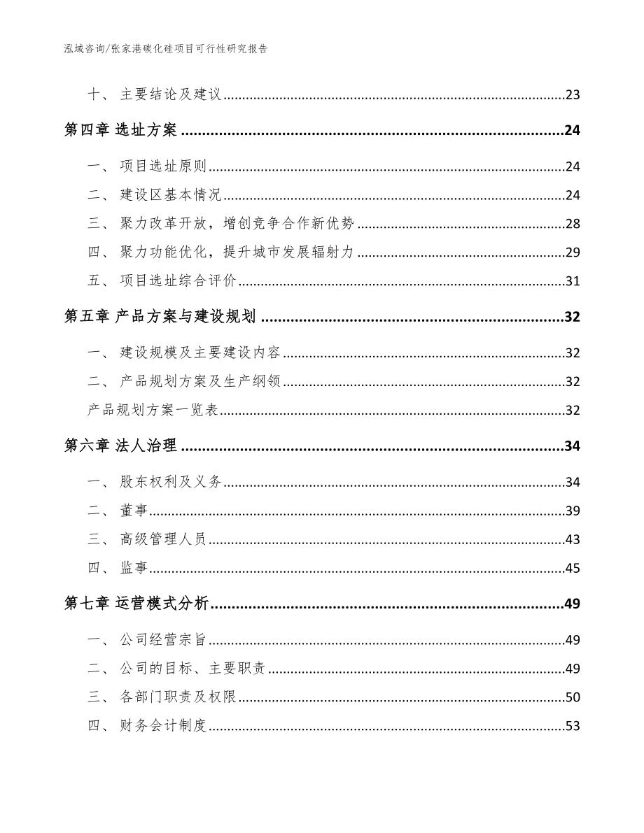 张家港碳化硅项目可行性研究报告（模板）_第3页