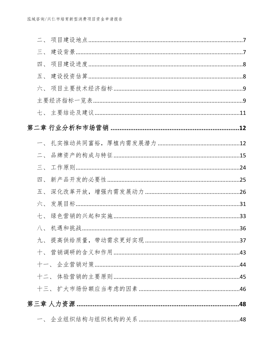 兴仁市培育新型消费项目资金申请报告模板范文_第3页