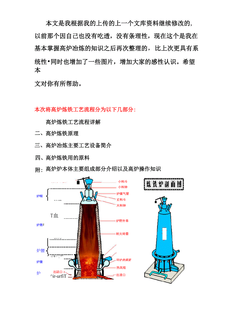 高炉炼铁工艺流程39948_第1页