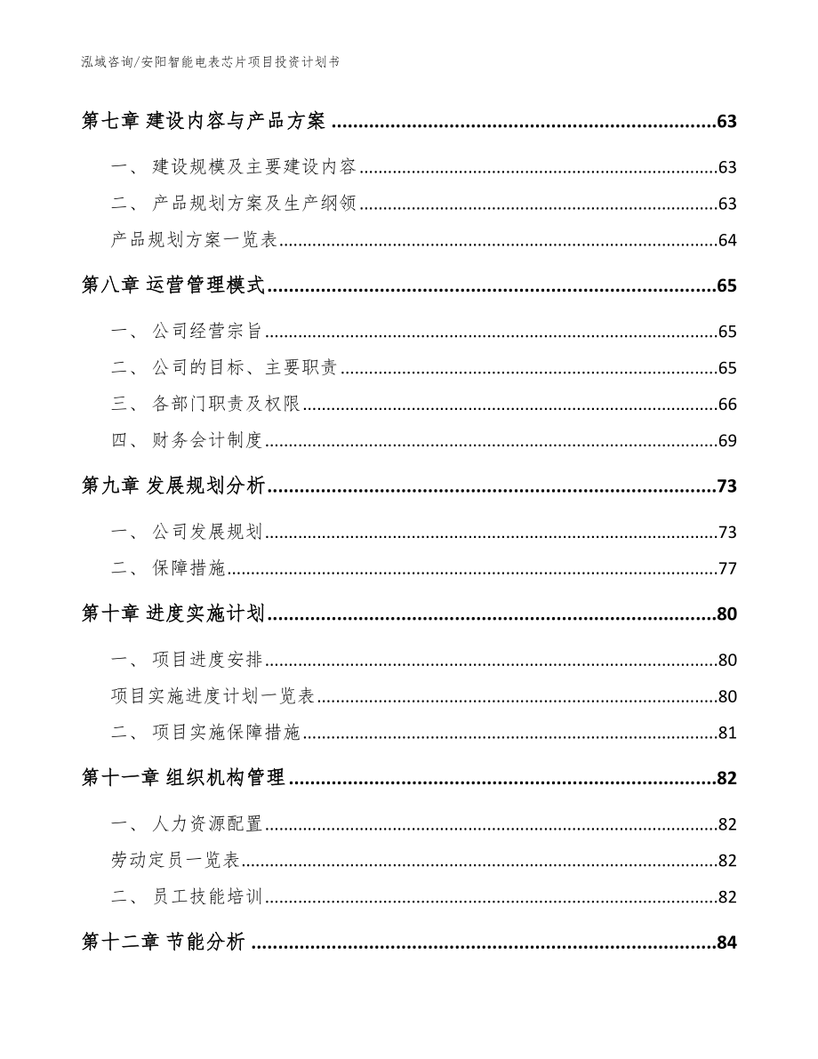 安阳智能电表芯片项目投资计划书_第4页