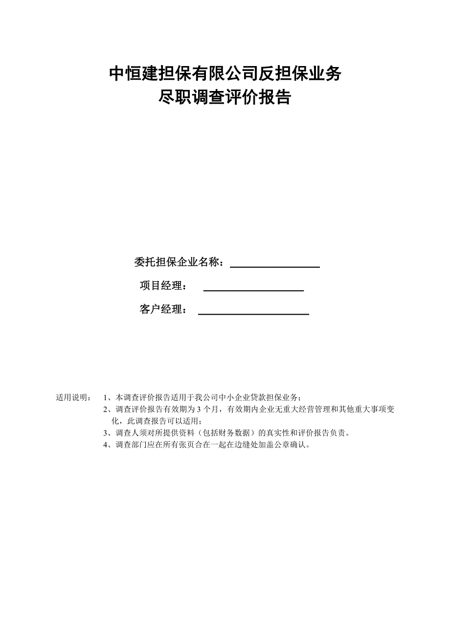 《反担保调查报告》word版_第1页