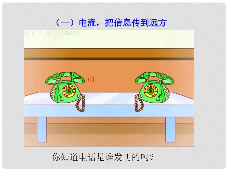 九年级物理全册 第二十一章 信息的传递 第1节 现代顺风耳—电话课件 （新版）新人教版_第3页