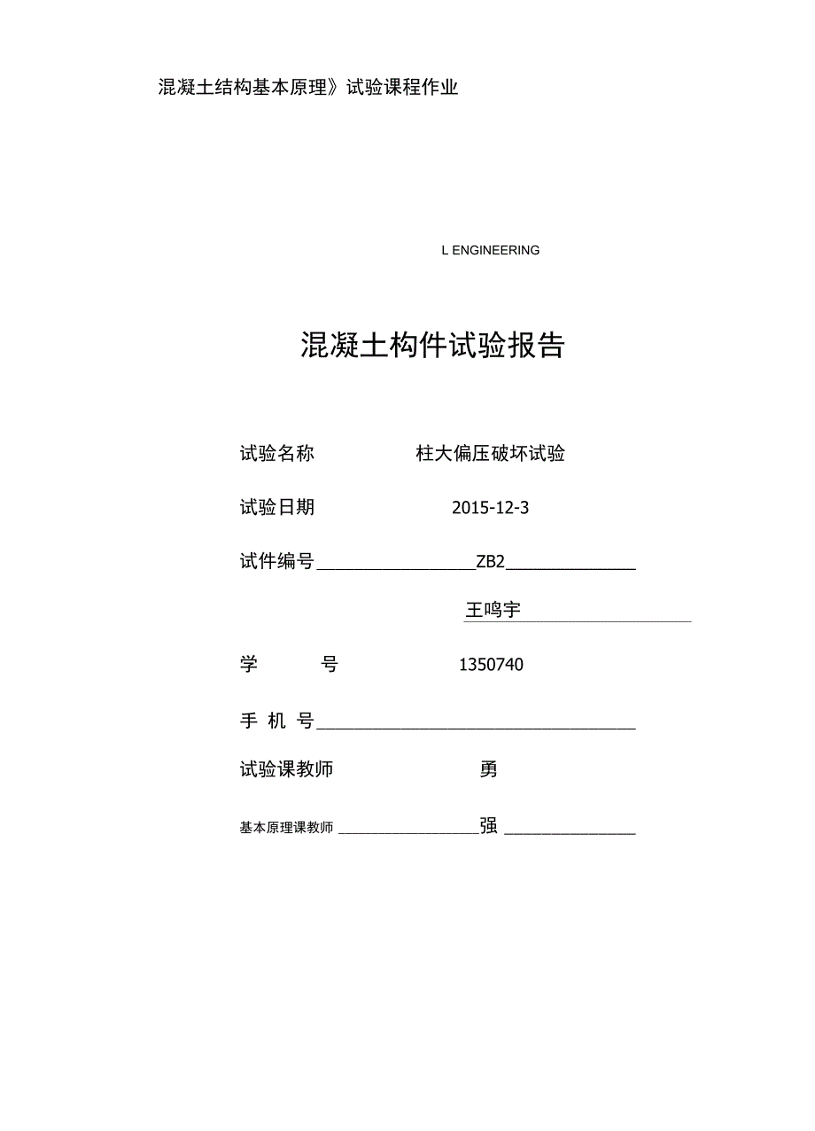 大偏压柱实验报告_第1页