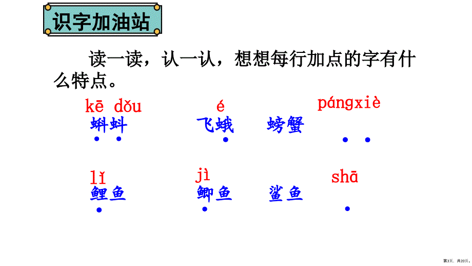 三年级上册语文课件语文园地六统编版20页PPT20页_第3页