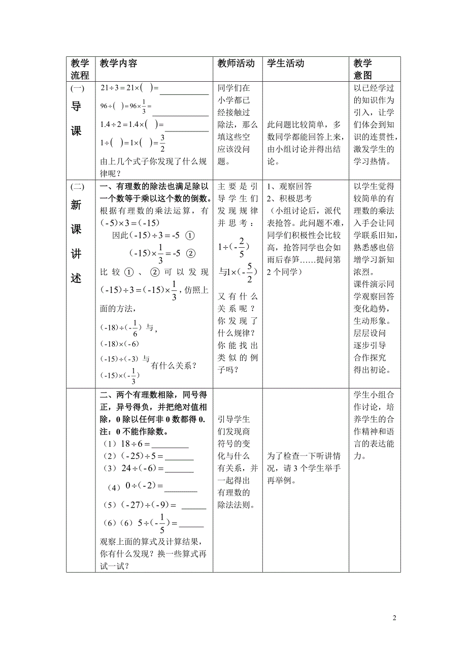 有理数的除法陈小亚_第2页