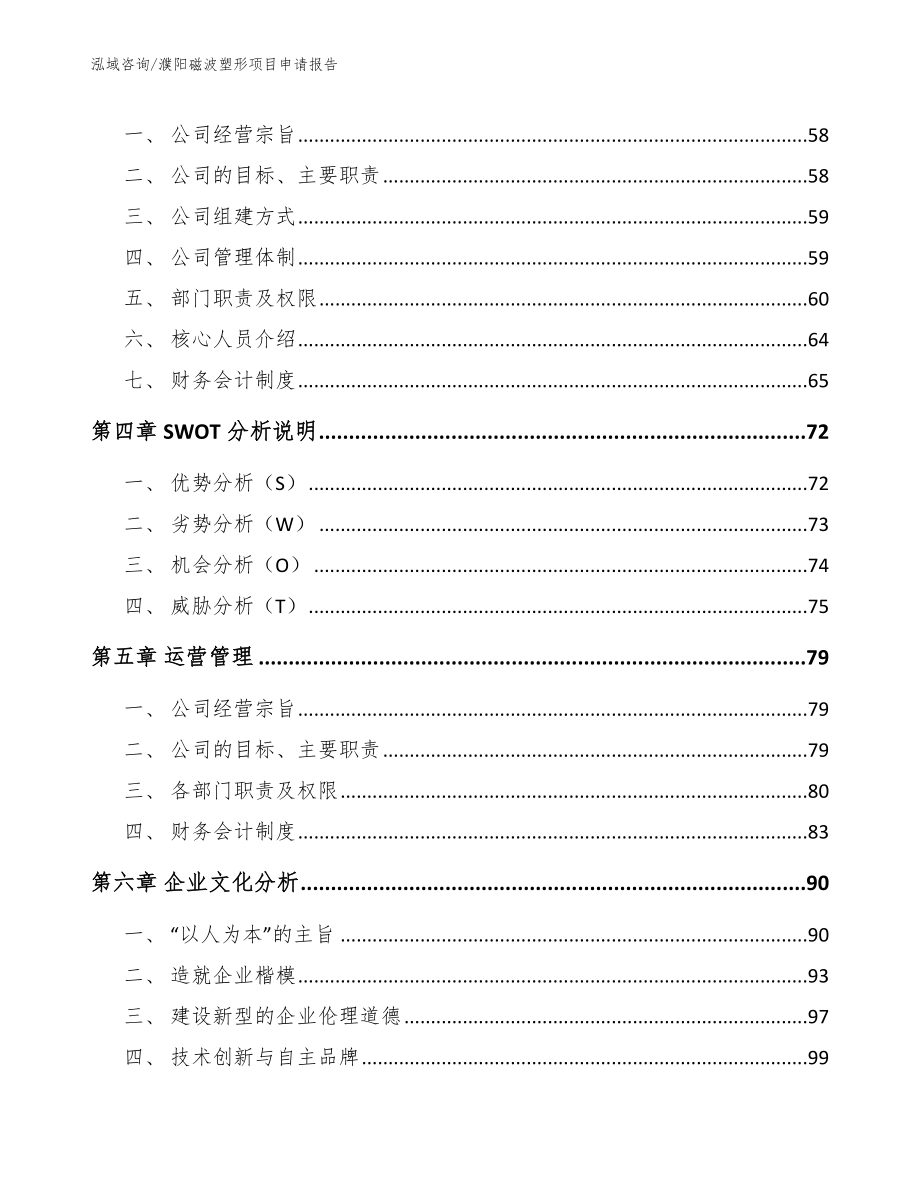 濮阳磁波塑形项目申请报告【模板范本】_第3页