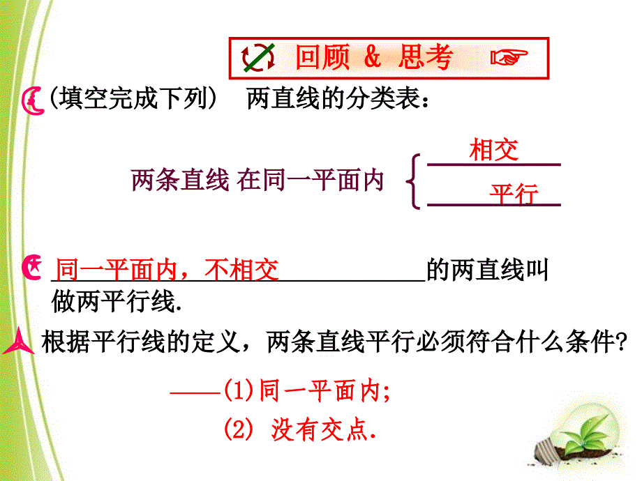 21《探索直线平行的条件（1）_第2页