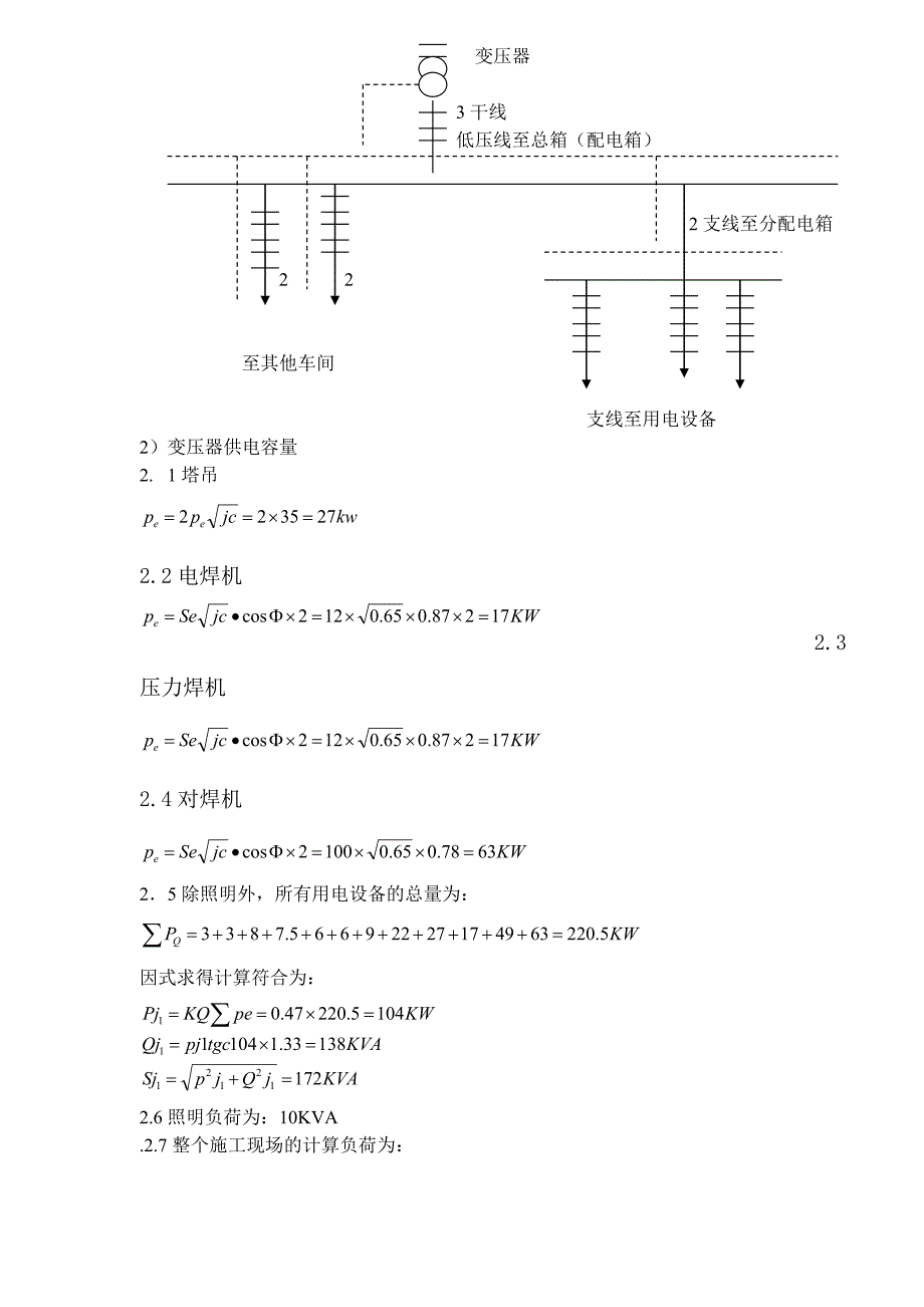 太子山公寓临时用电施工组织设计_第4页