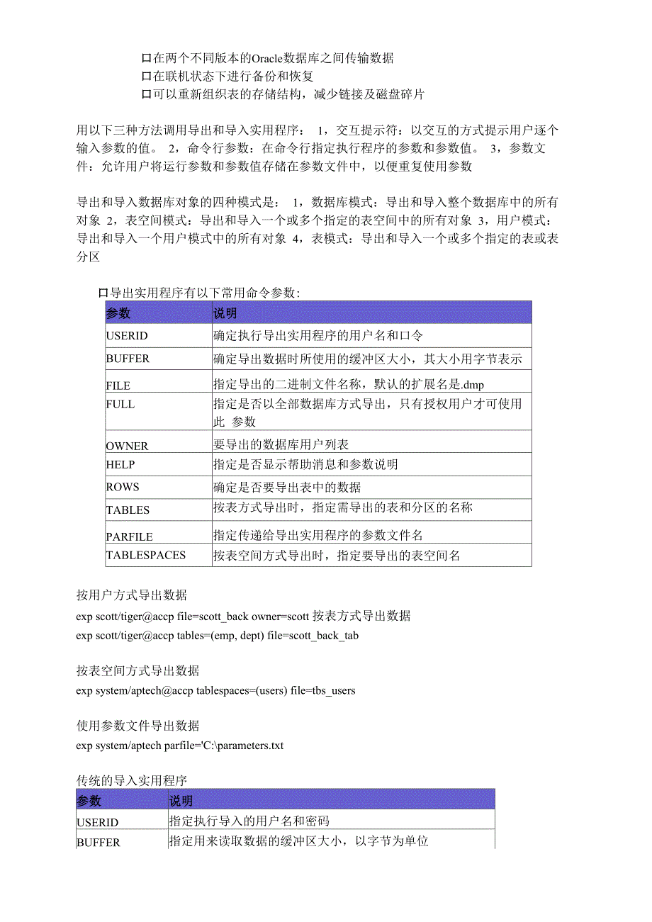 oracle临时表空间的存储过程_第4页