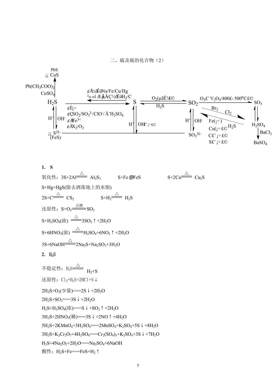 非金属及其化合物关系图及方程式.doc_第5页