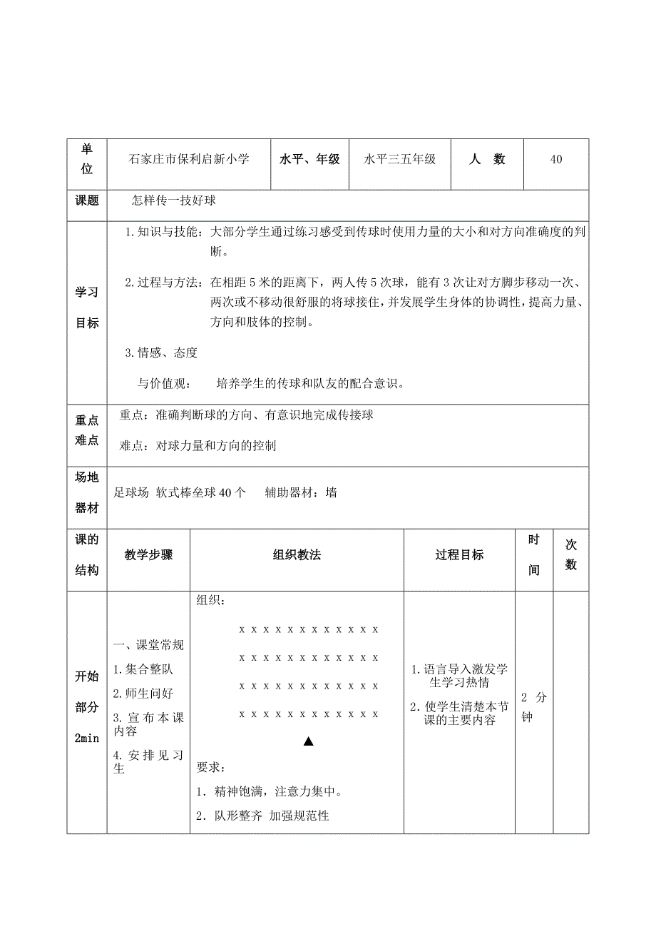 单 位石家庄市保利启新小学水平、年级水平.docx_第1页