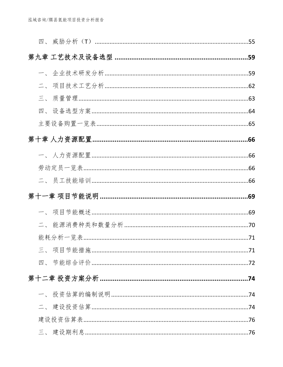 隰县氢能项目投资分析报告_模板参考_第4页