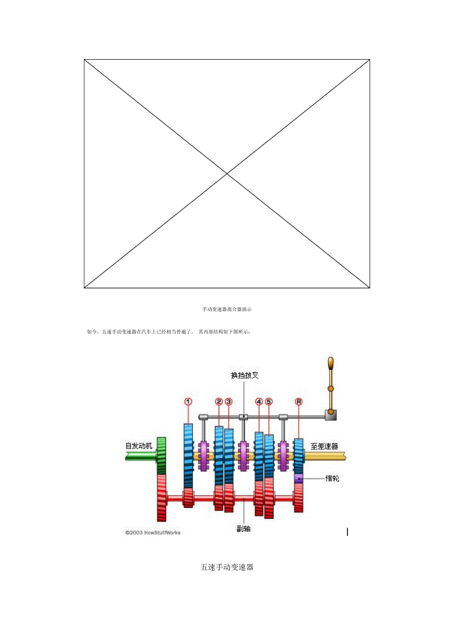 五速变速器为输入轴提供五种不同的齿比.docx_第4页