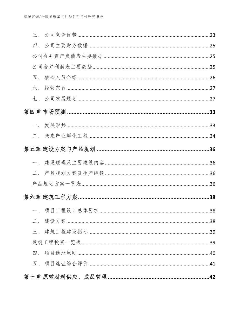平顺县碳基芯片项目可行性研究报告（模板范本）_第3页