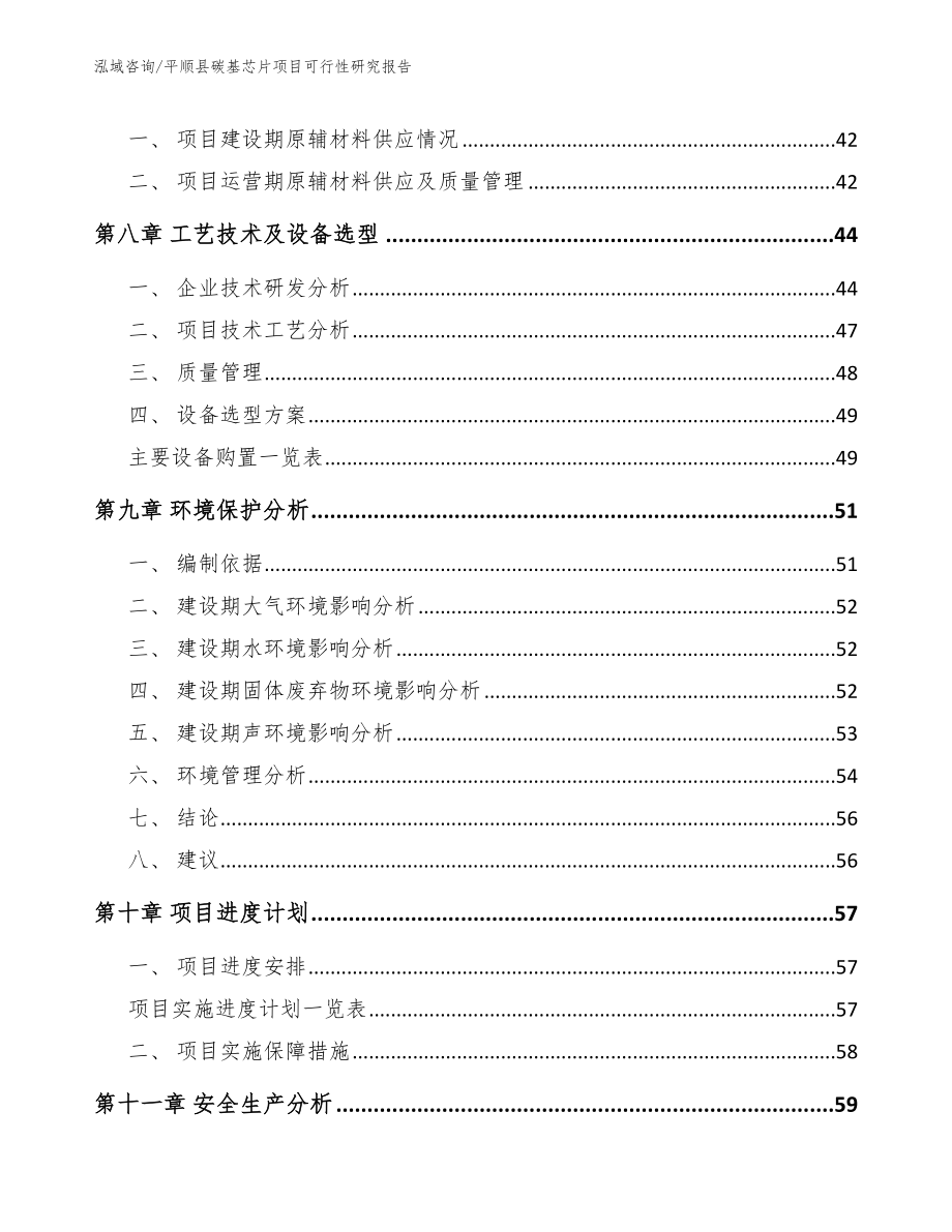 平顺县碳基芯片项目可行性研究报告（模板范本）_第4页