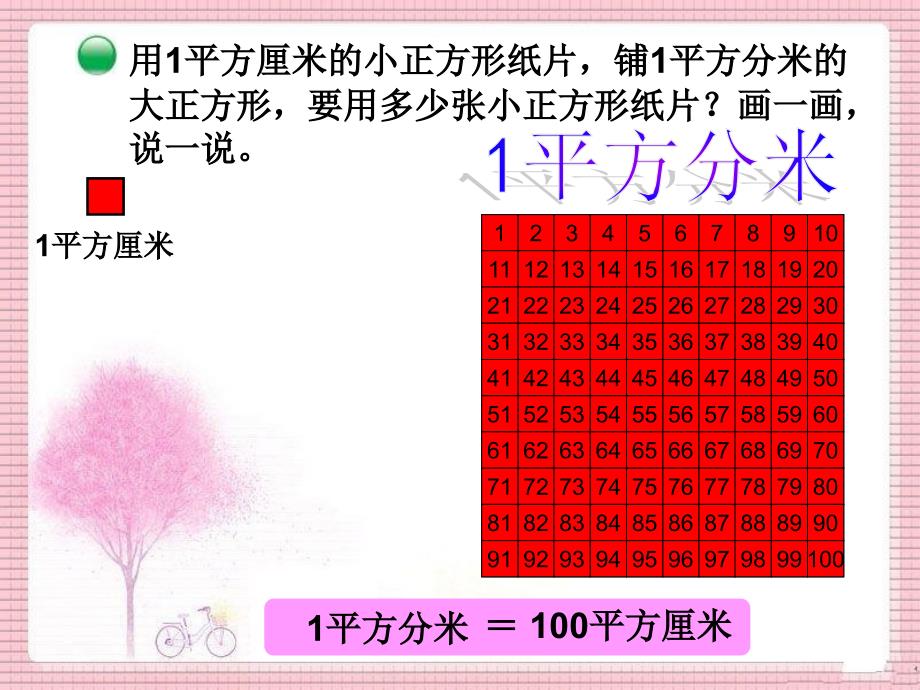 北师大版数学三下5.4面积单位的换算课件3_第3页