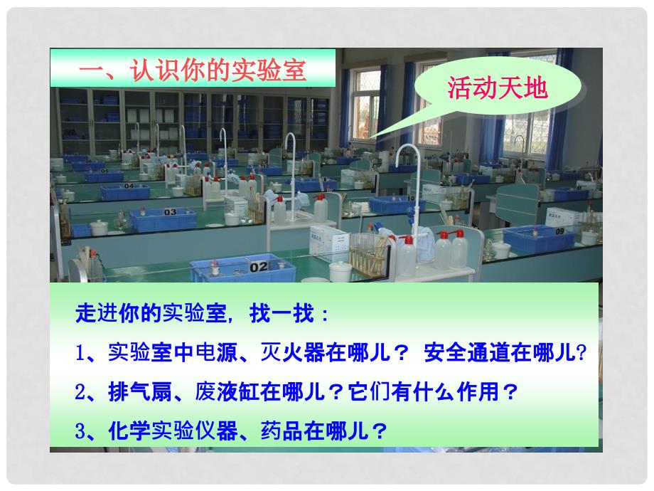 版九年级化学上册 1.3《走进化学实验室》同步授课课件 鲁教版_第4页