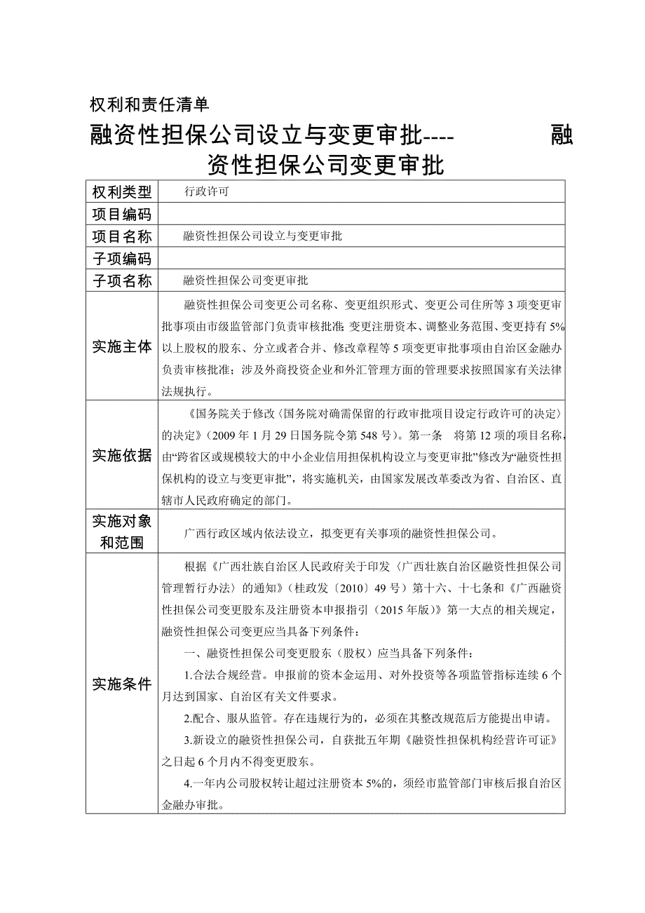 权利和责任清单广西壮族自治区金融工作办公室门_第1页