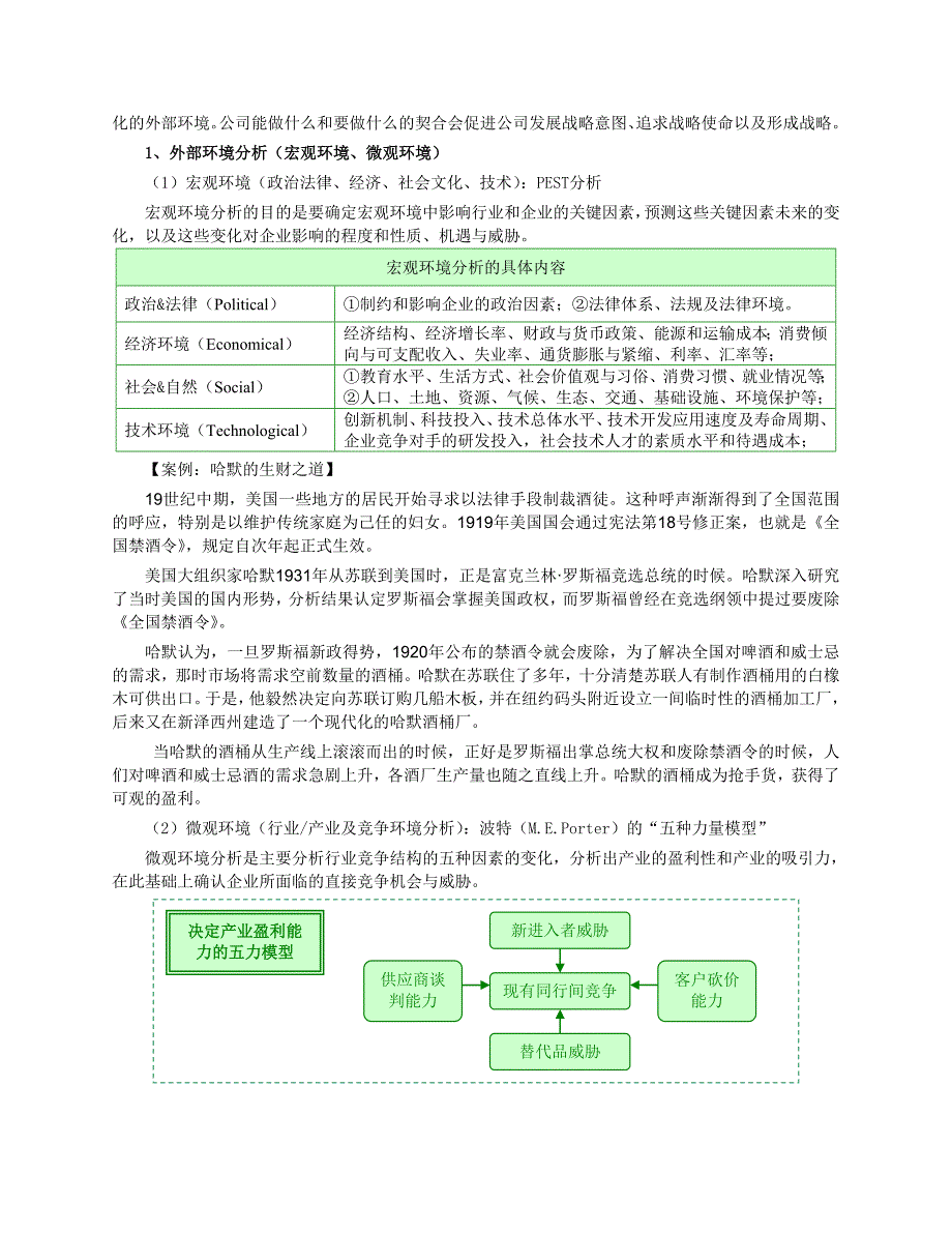 战略管理个人精心编制2_第3页