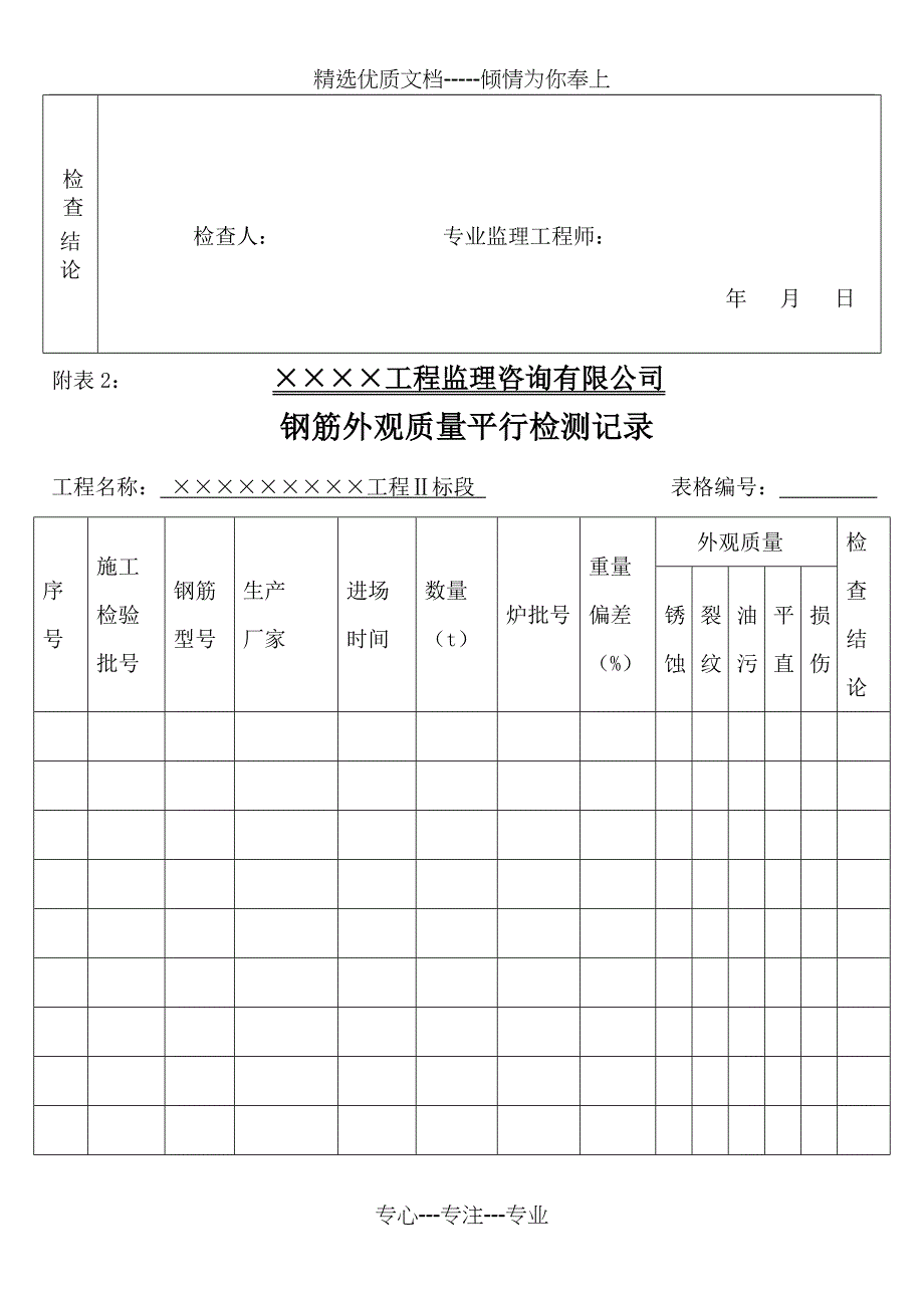 平行检验记录表_第2页