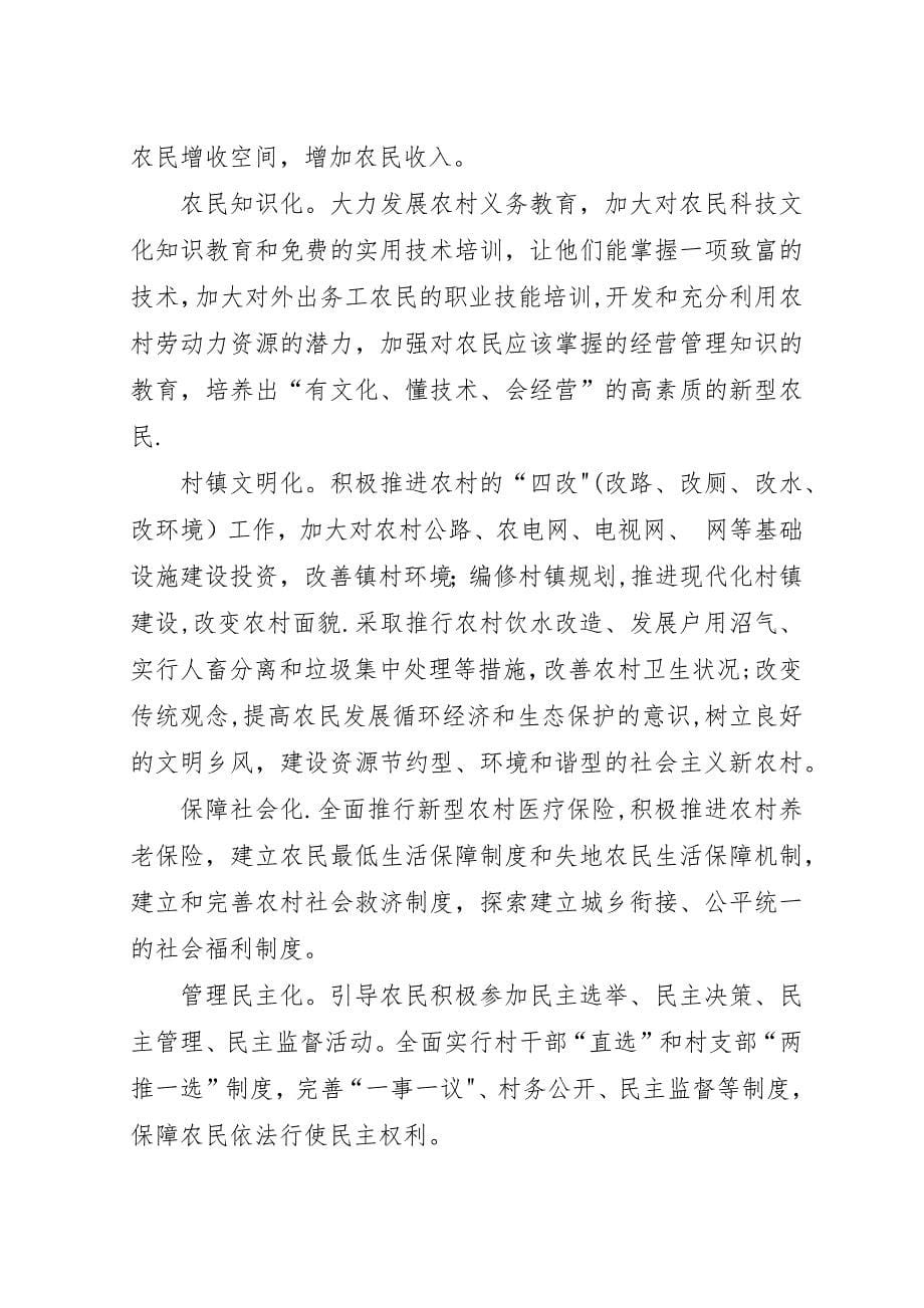 小城镇社会主义新农村建设的反思.docx_第5页