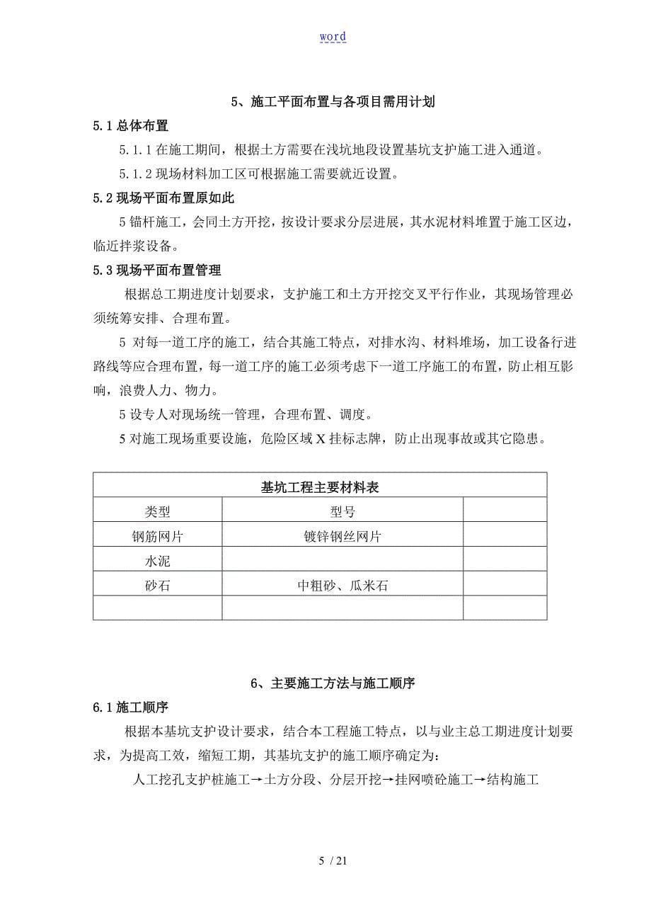 深基坑支护施工方案设计专家论证_第5页