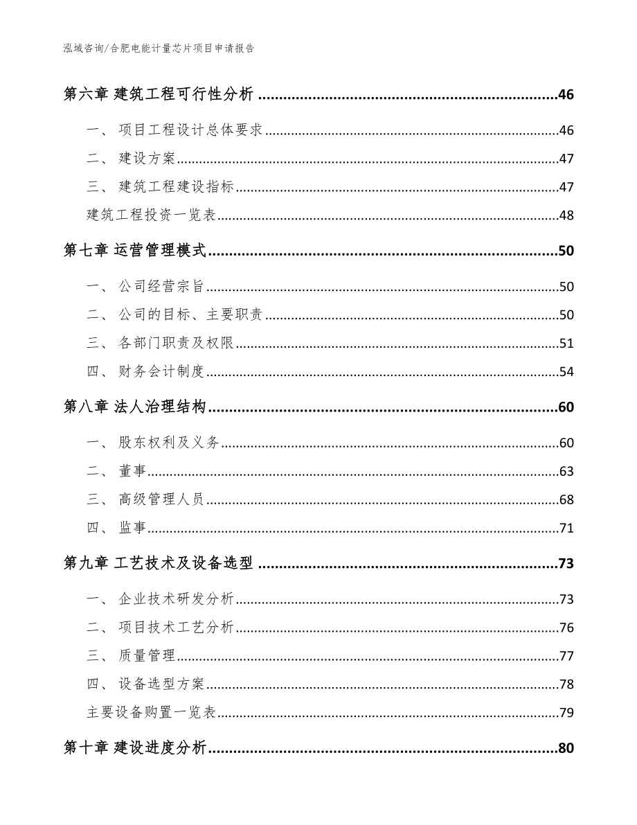 合肥电能计量芯片项目申请报告_第4页