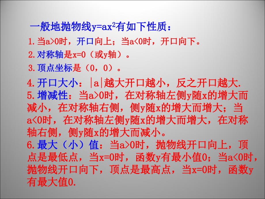 二次函数y=a(x-h)2+k(a≠0)的图象与性质_第2页