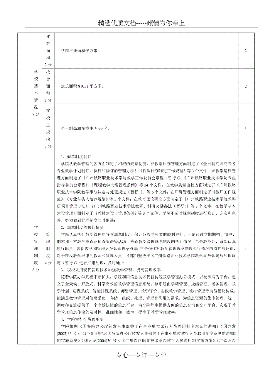 城市轨道交通车辆实训基地建设项目自评一览表_第2页