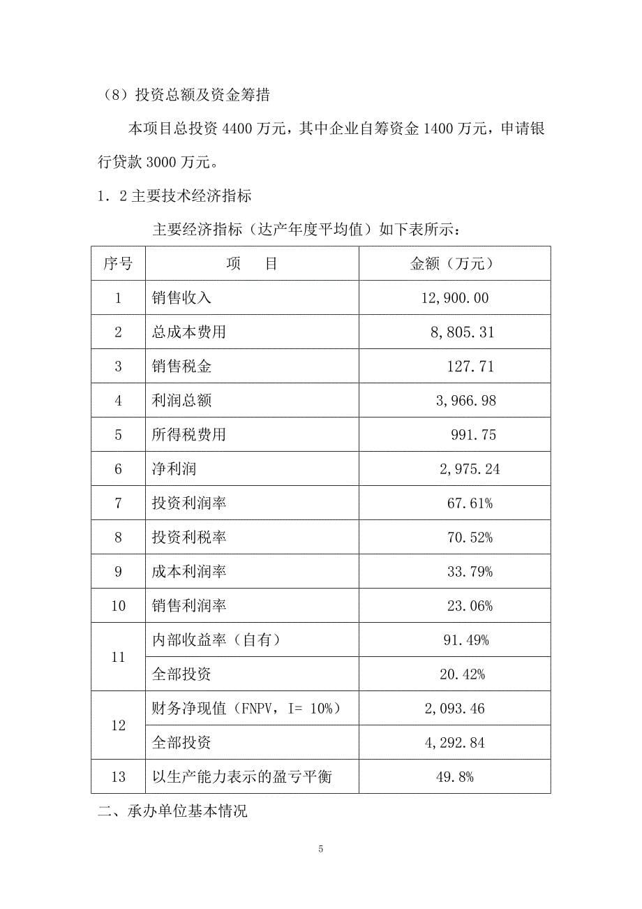 双控节能继电器技术改造项目资金申请报告_第5页