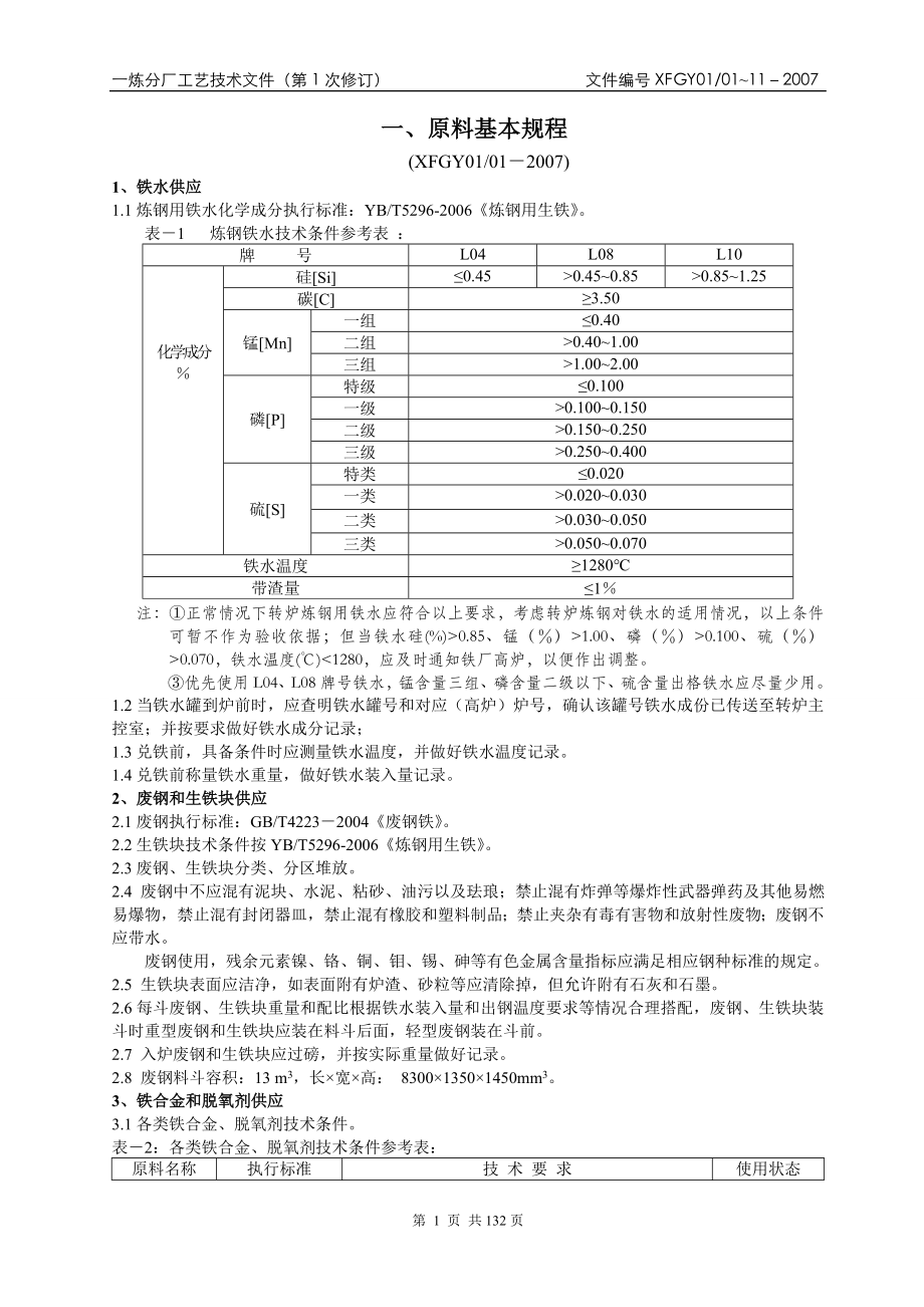 炼钢分厂工艺技术文件_第4页