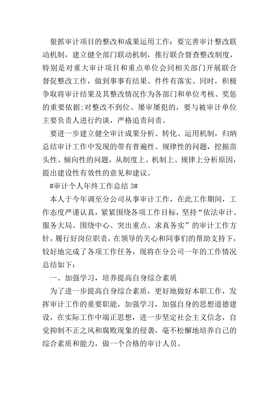 从事审计的个人年终工作总结.doc_第4页