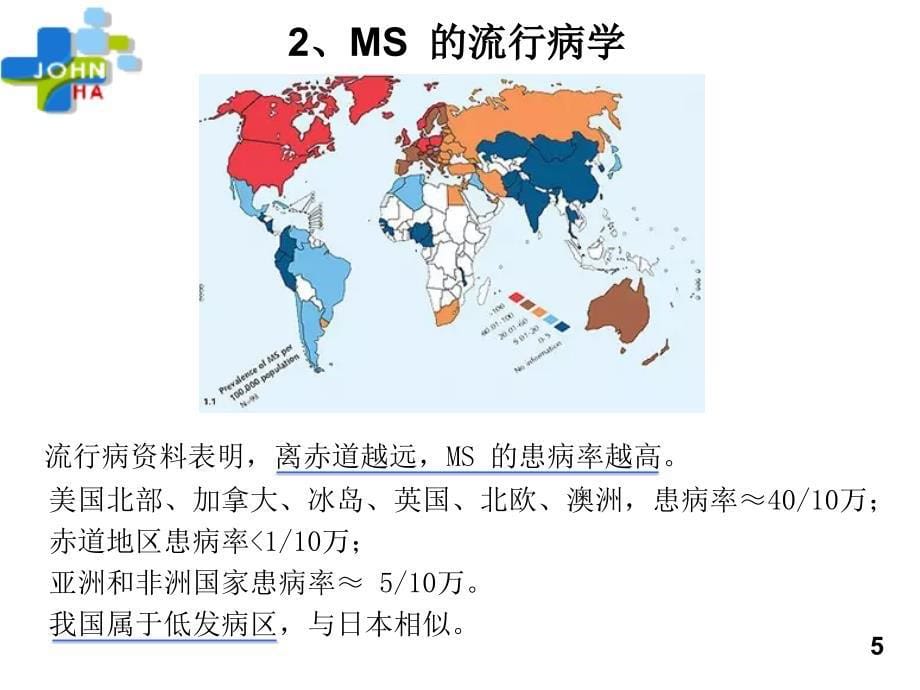 脑脊液寡克隆区带对多发性硬官化的诊断意义傅慧ppt课件_第5页