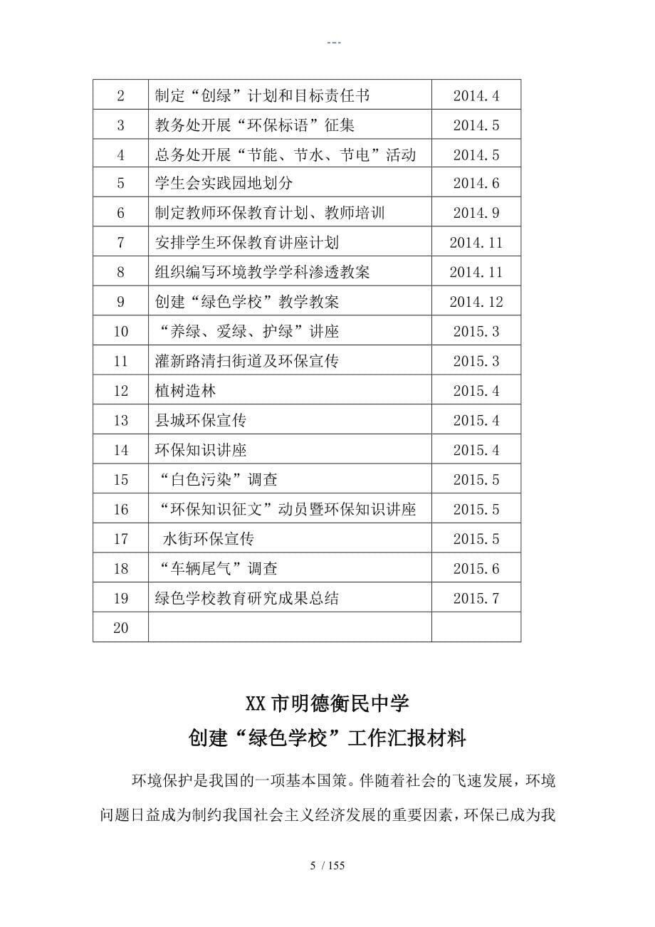 绿色学校创建材料汇编_第5页