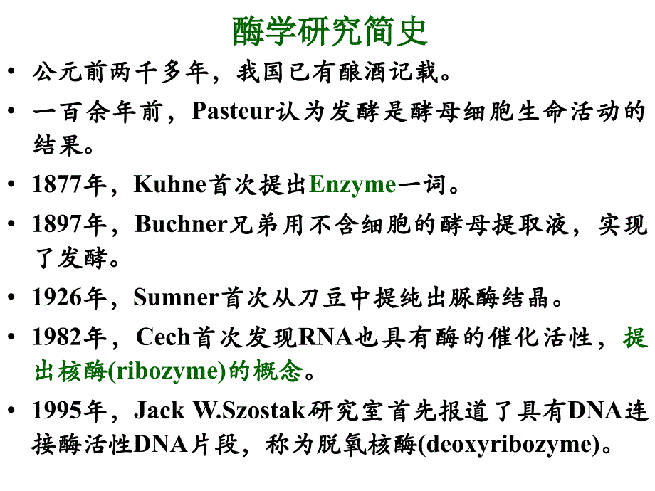 生物化学课件：第三章 酶（enzyme）_第2页