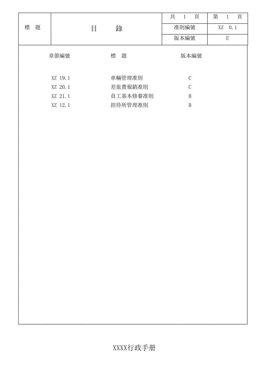 公司管理行政手册_第5页