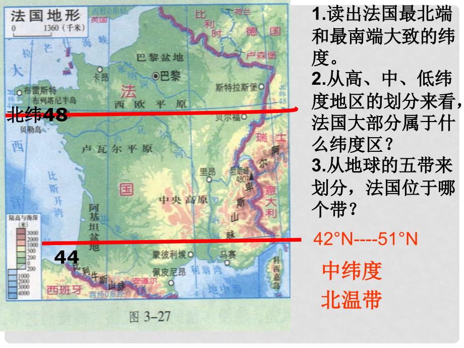 河北省滦南县青坨营中学七年级地理下册《法国》课件 新人教版_第4页