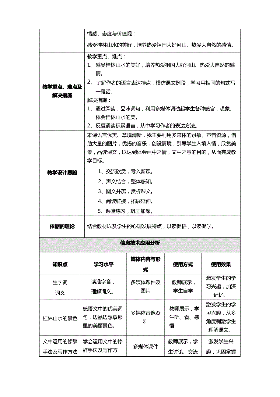 桂林山水教学设计_第2页