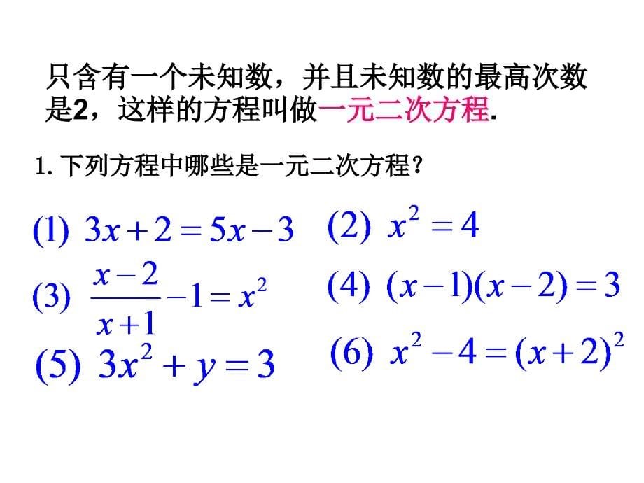 一元二次方程 (2)_第5页