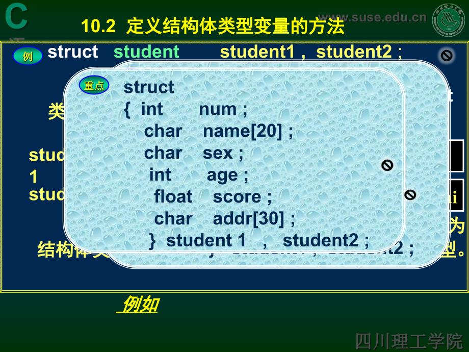 十章结构体与共用体ppt课件_第3页