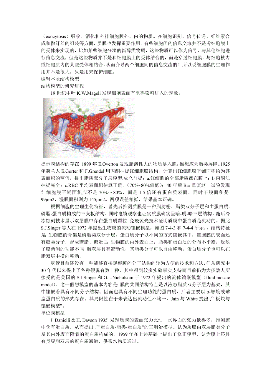 流动镶嵌的细胞膜_第3页