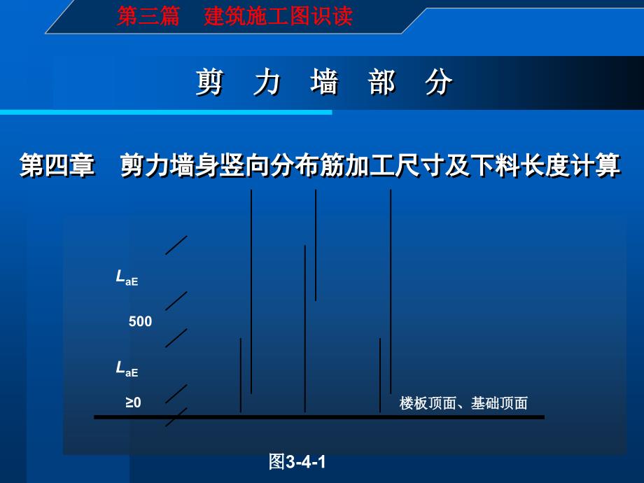 建筑施工图识读与钢筋翻样剪力墙部分_第3页