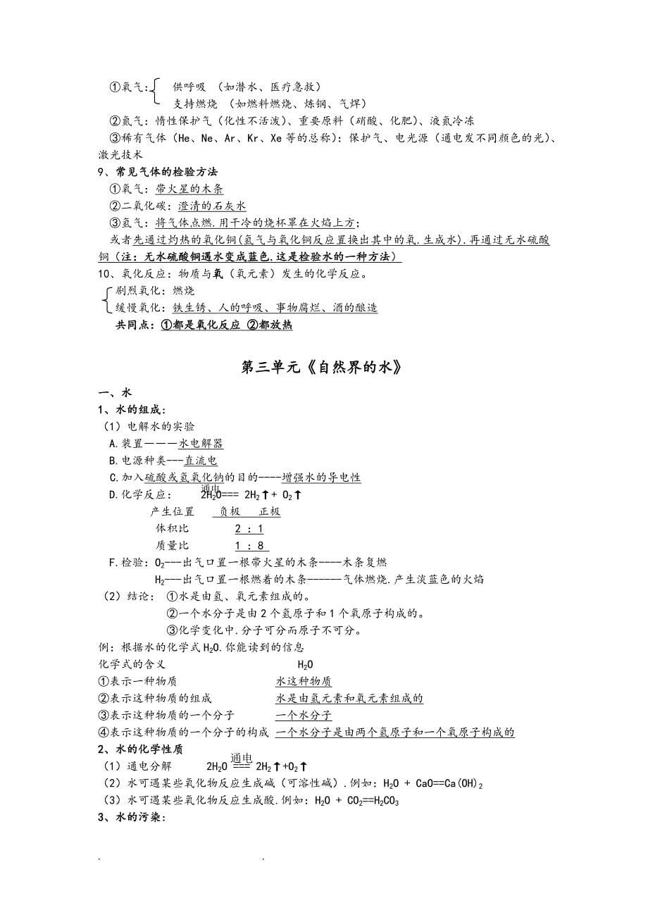 江苏九年级化学全部知识点汇总.doc_第5页