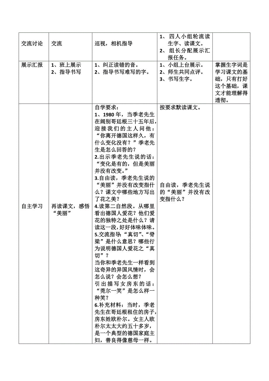 25《自己的花是给别人看的》教学设计_第2页