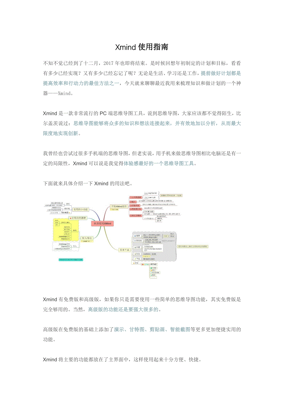 思维导图神器Xmind使用指南_第1页